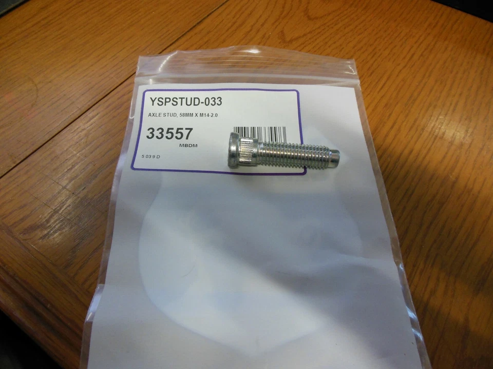 Perno de eje Yukon Gear YSPSTUD-033 58 MM X M14-2,0 Foto 1 de 1