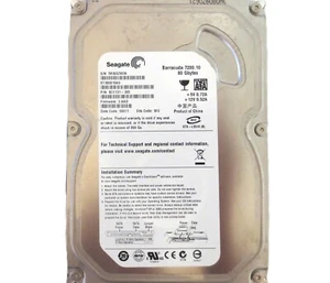 Seagate ST380815AS 9CY131-305 3.AAD WU (5RW) Chian 80gb 3.5" Sata HDD JUL/2007 - Picture 1 of 2