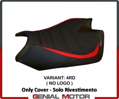 Rivestimento sella Barrie Ultragrip Rosso(RD)T.I..per APRILIA RSV4 2009 > 2020 Foto 1 de 2