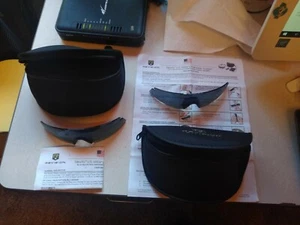 MILITARY Revision Sawfly CASE (2) WITH TINTED LENSES NO OTHER PARTS - Picture 1 of 17