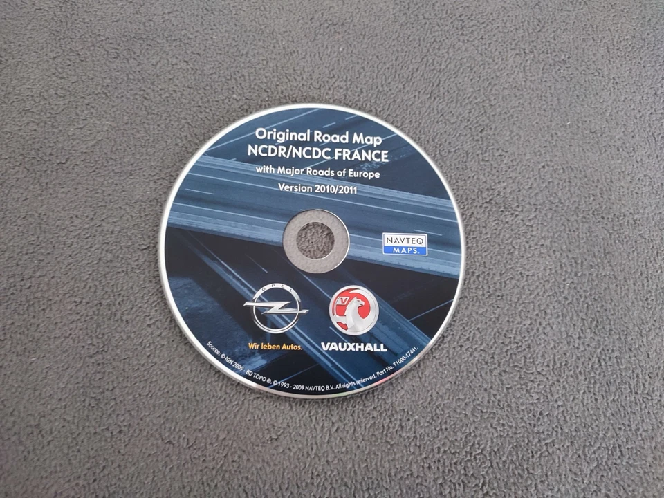 CD Navigation OPEL NCDR NCDC FRANCE FRANKREICH 2010/2011 Final Update - Bild 1 von 1