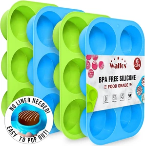 Walfos Oreo Molds Silicone, Non-Stick round Chocolate Covered Oreos Mold for Can - Picture 1 of 12
