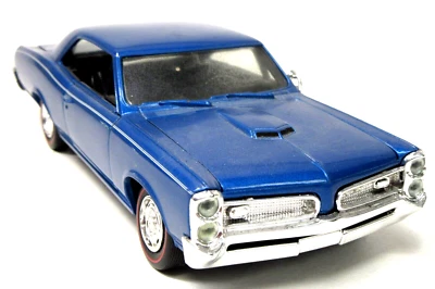 1985 Classic Metal Works 1966 PONTIAC GTO blue 1:24 diecast no box rs - Image 1 of 4