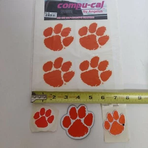 Clemson Tigers Die cut self Adhesive Graphics sheet +more - Picture 1 of 5