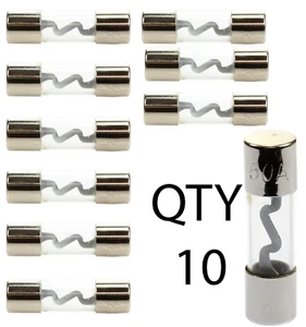 (10) AGU Inline Fuse by Voodoo Car Audio For Fuse holder Qty 10 (60 AMP) - Picture 1 of 6