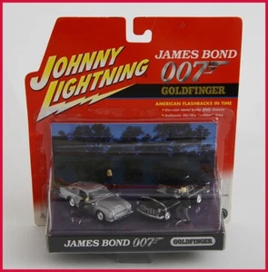 JAMES BOND 007 Goldfinger Johnny Lightning  American Flashbacks Die-Cast Set NEW - Picture 1 of 4
