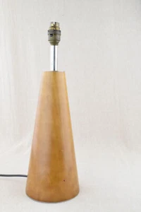 Teak Table Lamp by Lumess Switzerland - Picture 1 of 6