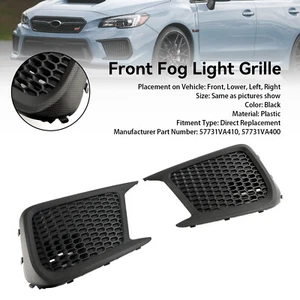 Front Fog Light Bezel 57731VA400 57731VA410 Fit Subaru WRX STI 2018-2021 US T09 - Picture 1 of 17