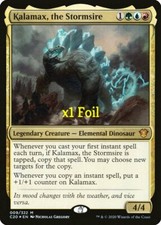 MTG Foil Commander 2020 Kalamax, the Stormsire MINT
