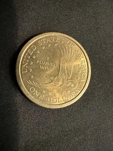 2000 D SACAGAWEA EINDOLLAR MÜNZE US LIBERTY GOLDFARBE ZIRKULIERT  - Bild 1 von 4