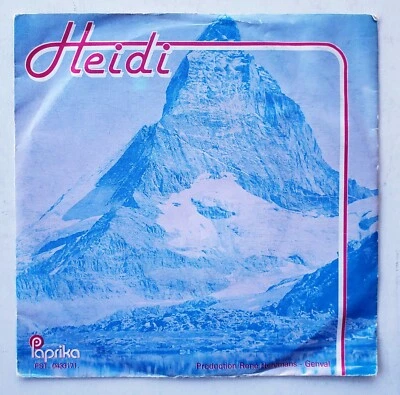 Heidi - Obscure Belgian 45 Italian AOR Europop - HEAR - Image 1 of 2
