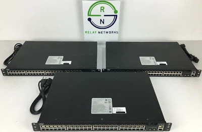 LOT OF 3 Quanta 1LY4AZZ000I QUANTAMESH T1048-LY4A 48-PORT 1GB 2x 1/10GBaseX SFP+ - Image 1 of 4