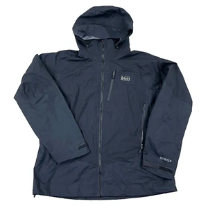 REI Co-Op Jacket XeroDry GTX Gore-Tex Hooded Lightweight Rain Waterproof Large - Picture 1 of 16