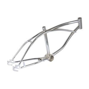 OG LOWRIDER CLASSIC 16" Bicycle Bike Frame Metallic Chrome - Picture 1 of 4