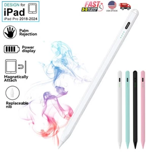 Stylus Pen for Apple iPad 10/9/8/7/6th Gen/Pro 11/12.9''/ Mini 5/6th,Air 5th/4th - Picture 1 of 13