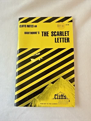 Cliffs Notes on Hawthorne's The Scarlet Letter Study Guide And Key - Image 1 of 4