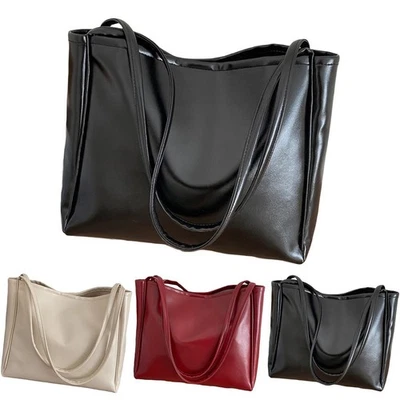 Modische PU-Tasche für Frauen Große Kapazität Schulter Handtasche für den Ar - Bild 1 von 4