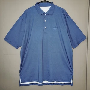 Turtleson Tour Performance Blue 3 Button Polo Size XL - Picture 1 of 4
