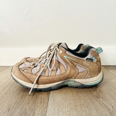 Oboz туфли мистический желтовато-коричневый кожаный низкий B-Dry водонепроницаемый туристические ботинки женские 7 1/2 - Изображение 1 из 4