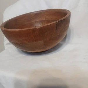 Threshold Arjun Wood Serving Or Cereal Bowl - Picture 1 of 3