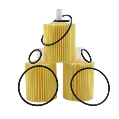3X Oil Filter For Lexus GS IS LS RC GX, Toyota 4Runner FJ Cruiser Tundra 06-25 - Image 1 of 3