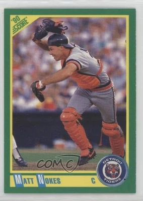 1990 Score Matt Nokes #55 - Image 1 of 3