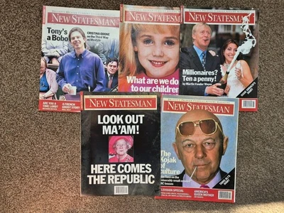 The New Statesman Magazine Bundle July-august 2000 - Image 1 of 2