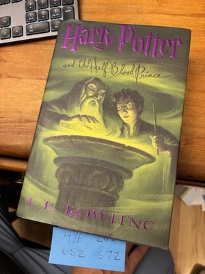 HARRY POTTER And The Half-Blood Prince 1st American Edition w/ 4 PRINTING ERRORS - Image 1 of 4