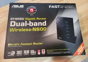 ASUS RT-N56U 300 Mbps 4-Port Gigabit Wireless N Router - Picture 1 of 3