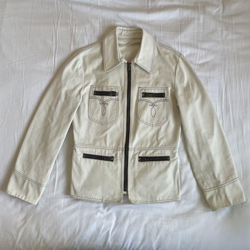 Giacca Gucci Western Denim anni 90 00 Tom Ford epoca ottima usata Italia 2507SM