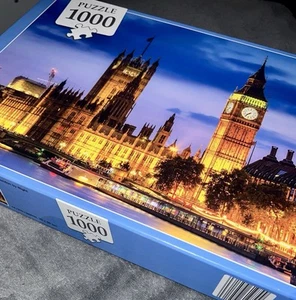 Puzzle 1000 Pezzi - LONDON BY NIGHT - (70cm X 50cm) - Foto 1 di 3
