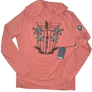 Linksoul Sustainable Lightweight Graphic Hoodie Small NEW - Picture 1 of 9