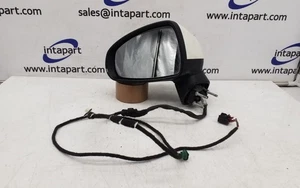 LEFT DOOR MIRROR AUDI A1 8X 2010 WHITE LY9K ELECTRIC HEATED - Picture 1 of 11