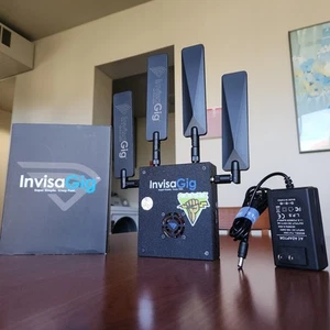 Módem InvisaGig 5G - Usado - Funciona - en caja original con adaptador de corriente - Imagen 1 de 7