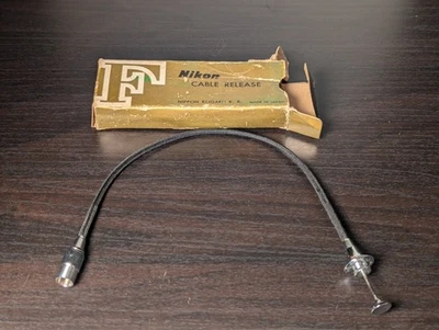 Nikon Film Camera Cable Release - Looks Brand New - Please See Video - Image 1 of 4