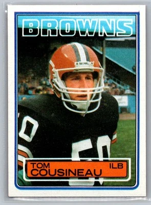 Tom Cousineau 1983 Topps Cleveland Browns #246 RC - Image 1 of 2