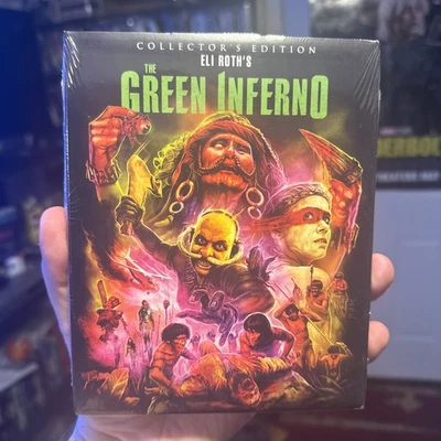 The Green Inferno Blu-ray - Scream Factory - Eli Roth - New Sealed w/ Slipcover - Image 1 of 4