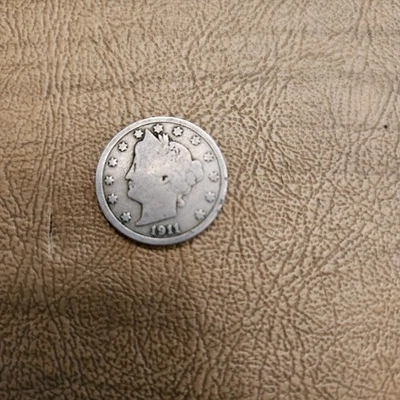 1911 Philadelphia Mint Liberty  Head Nickel - Image 1 of 2