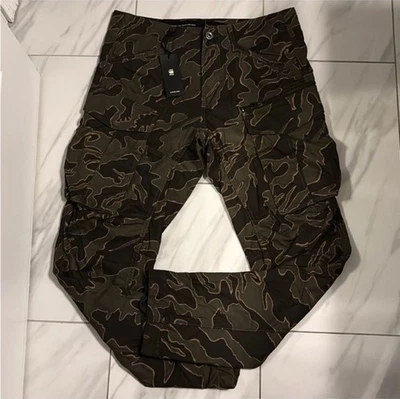 G-Star Raw Men's Rovic Zip Regular Tapered Cargo Pants Green Black Brown $200 - Image 1 of 3