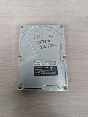 VINTAGE QUANTUM 170MB RR17A011 IDE HDD REV 03-E PRODRIVE LPS HARD DRIVE - Image 1 of 3