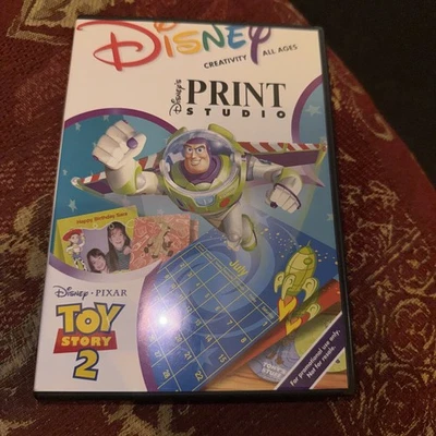 Disney’s Pixar’s Print Studio Toy Story 2 PC CD - Image 1 of 4