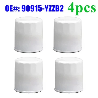 4x Oil Filter 90915-YZZB2 Fit For Dodge NITRO 07-2012 / FORD Fiesta V 03-2005 Foto 1 de 4