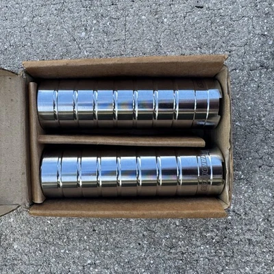 Haro Mega 2 Spider Pegs Chrome BMX 4 1/4” NOS - Image 1 of 4