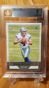 2016 Playoff Dak Prescott RC #272 BGS 9 Mint $$$ - Picture 1 of 2