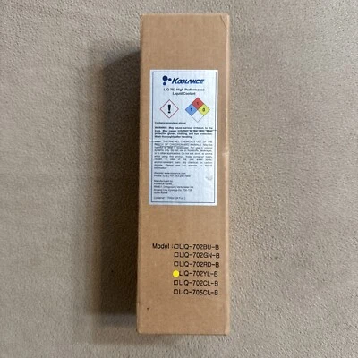 Refrigerante líquido amarillo de alto rendimiento KOOLANCE LIQ-702 LIQ-702YL-B nuevo sellado! Foto 1 de 2