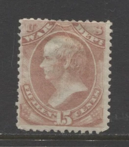 1873 USA 15 Cents Dientmarke Kriegsministerium, ungebraucht - Bild 1 von 1