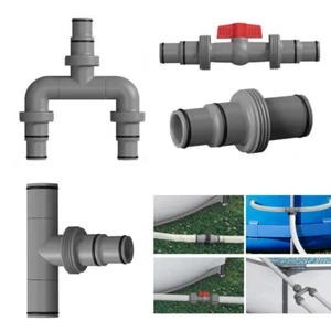 Conector de manguera de piscina recto/conector en T para Intex accesorios adaptador - Imagen 1 de 21