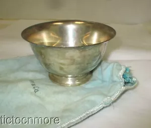 VINTAGE TIFFANY & Co MAKERS STERLINGSILBER REVERE SCHALE #23614 - Bild 1 von 13
