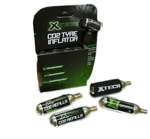 X Tech Co2 Boost Bike Tyre Inflator Kit - 4 X 16G Cartridges Included - Picture 1 of 1