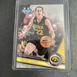 Caitlin Clark 2023-24 Bowman University U Chrome #34 Iowa Hawkeyes/Fever🔥📈🔥 - Picture 1 of 6